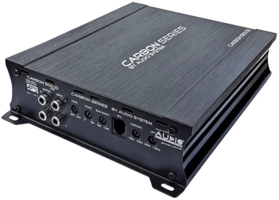 Audio System Carbon-500.1D - 1-Kanal Verstärker Digital 4 Audio System Carbon-500.1D - 1-Kanal Verstärker Digital – Bild 2