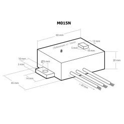 KEMO Spannungswandler, Justierbar Von 3-15 Volt DC