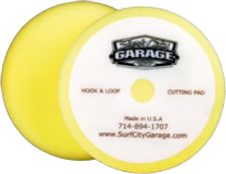 Surf City Garage Polierpad 155mm Gelb, Grob