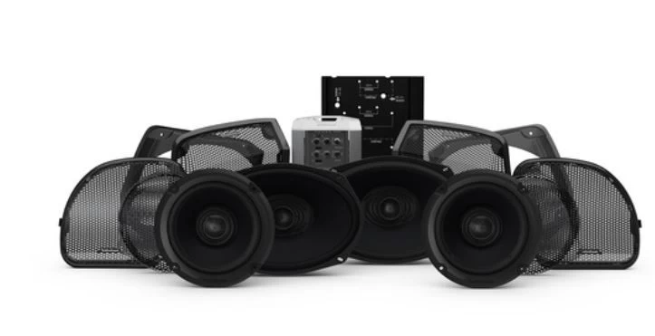 Rockford Fosgate HD14RGSG-STAGE3 Kit - Audiosystem Für Harley-Davidson
