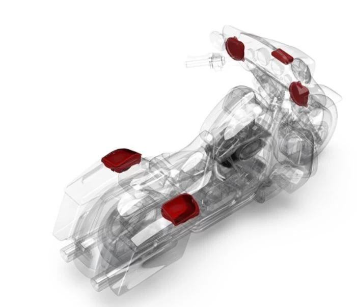 Rockford Fosgate HD14RGSG-STAGE3 Kit - Audiosystem Für Harley-Davidson – Bild 3