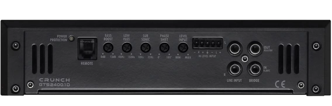 Crunch GTS2400.1D - Mono Verstärker Digital 5 Crunch GTS2400.1D - Mono Verstärker Digital – Bild 3