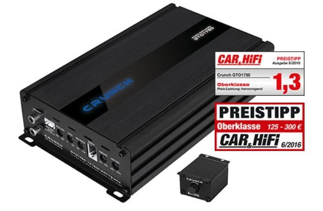 Crunch GTO1750 - Mono-Verstärker Digital 3 Crunch GTO1750 - Mono-Verstärker Digital