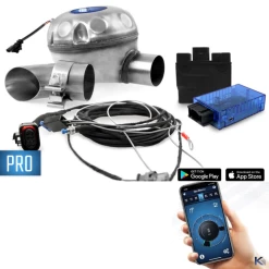 Kufatec 40613 - Universelles Komplettset Active Sound Incl. Soundbooster BMW E-Serie