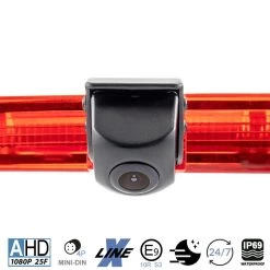 Ampire KVA-T6-H - Rückfahrkamera Für Volkswagen T6/T6.1 Mit Heckklappe -Bester Elektronik Laden AMPIRE Kamera AHD fuer Volkswagen T6 T6 1 mit Heckklappe KVA T6 H b 4 1280x1280