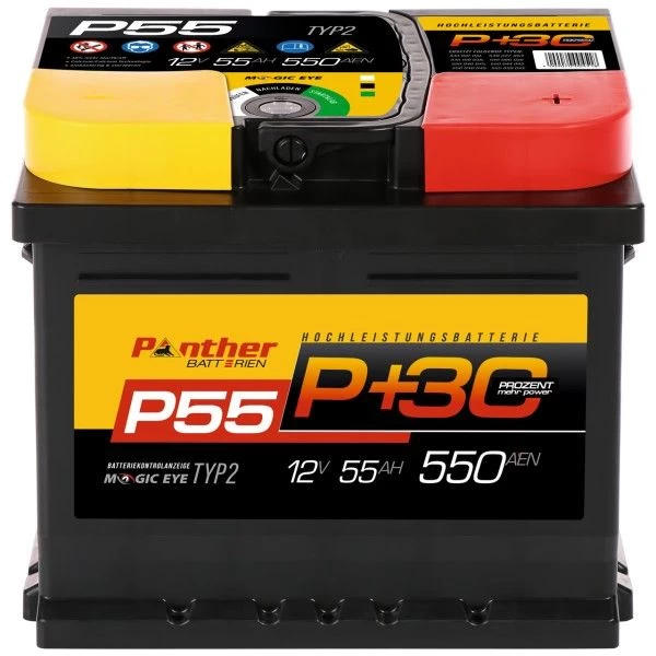 Panther P+55 - Black Edition 55 Ah