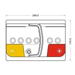 Panther P+55 - Black Edition 55 Ah -Bester Elektronik Laden sb p55L1 Zeichnung Top 600x600 1280x1280